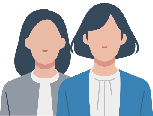 先輩社員 A＆C